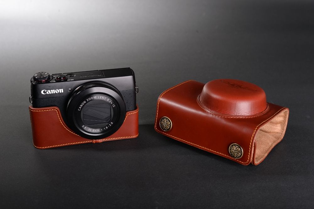 Handmade Genuine real Leather Full Camera Case Camera bag Cover for